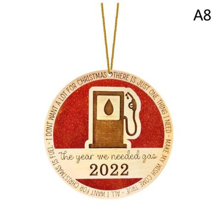Jul Rolig Jultomte Hängande Hängsmycke Tomteträd 2022 Ny