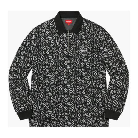 Supreme, Polo Shirts Zwart, Heren, Maat:L