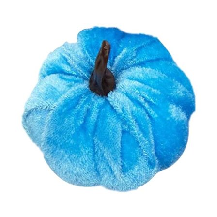 4st Fake Pumpkin Halloween Dekoration SKY BLUE - stock