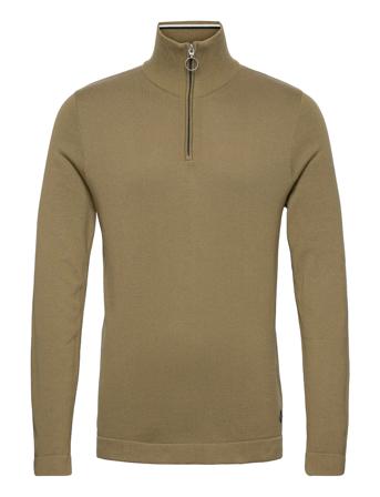 Joreli Knit High Neck Zip Green Jack & J S