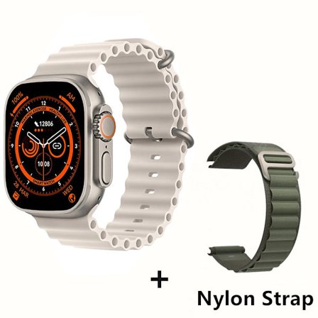 Watch 8 Ultra Smartwatch För Man Kvinna Fitness NFC Original 1:1 IWO Serie 8 BT Samtal Smartklockor För Apple Android Telefon