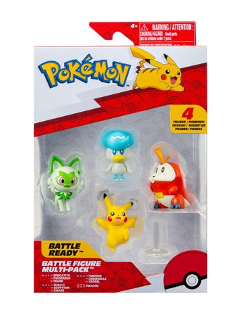 Pokemon Battle Figure Gen Ix 4 Pk Patterned Proxy