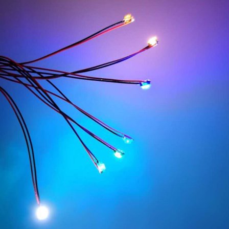 40x Modeltog Forsoldet Mikro Litz Led-tråde