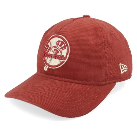 New Era - Rojo adjustable Gorra - New York Yankees Golfer Nostalgic Red A-Frame Adjustable @ Hatstore