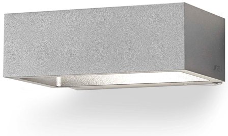 Westal Illusion Reko Veggarmatur 5,4 W, 540 lm, 3000 K Sølv/aluminium, Belysning