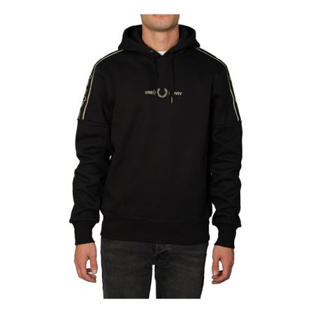 Fred Perry Hoodies Sort, Herre