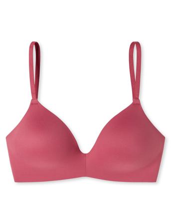 Padded Bra Lingerie Bras & Tops Soft Bras Non Wired Bras Punainen Schiesser