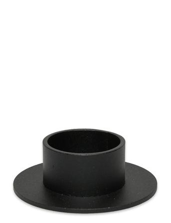 Candleholder -The Circle Home Decoration Candlesticks & Tealight Holders Musta Kunstindustrien