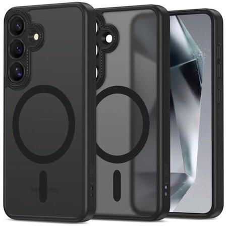 Tech-Protect Telefontaske til Galaxy S25 Magsafe Magcam - Mat Sort