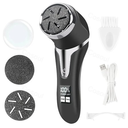 Pedikyr Verktyg Professionell Elektrisk Fot Död Skin Remover Fötter Scrubber Callus Remover