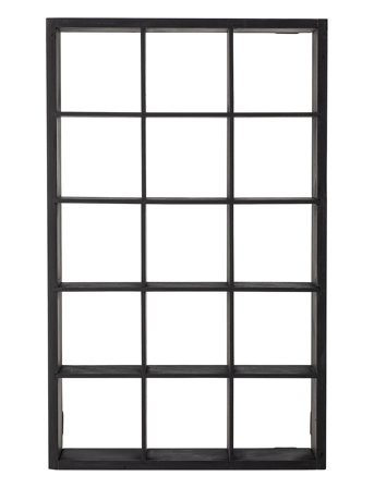 Bloomingville Olinn Hylde, Sort, Fyrretræ - Black - ONE SIZE