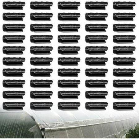 Drivhus Slange Rør Film Klipp Klips Hage Bygg Plante Plast Film Nett Slange Fast Konektoren Tilbehør Verktøy Gree