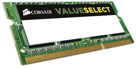Corsair Value Select - DDR3L - modul - 8 GB - SO DIMM 204-pin - 1333 MHz / PC3-10600 - ikke-bufret