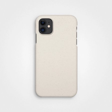 Komposterbart Mobilskal I Vaniljvitt, 100% Cirkulärt, iPhone 11