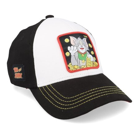 Capslab - Bianco adjustable Cappellino - Tom & Jerry Tom Black/White/Red Adjustable @ Hatstore