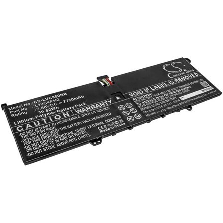 Batteri til bærbar PC for Lenovo Yoga C950