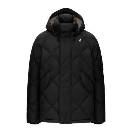 K-Way Urbain Thermo Cordura Down Jakke Sort, Herre