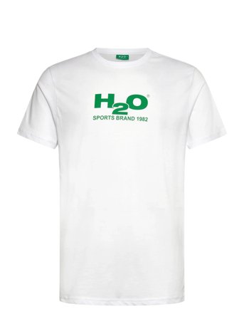 H2O Logo Tee - White - L