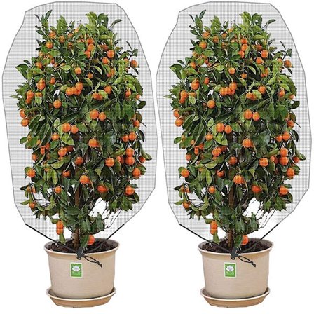 2 stk. Insektenet Beskyttelse Fint Masket Have Netting Planter Frugt