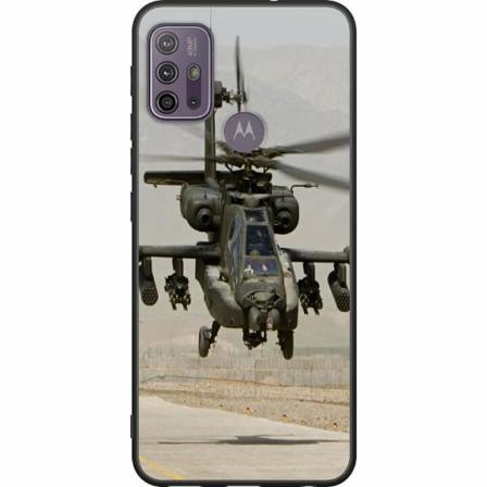 Motorola Moto G10 Svart Skal Ah-64 Apache Attack Helicopter