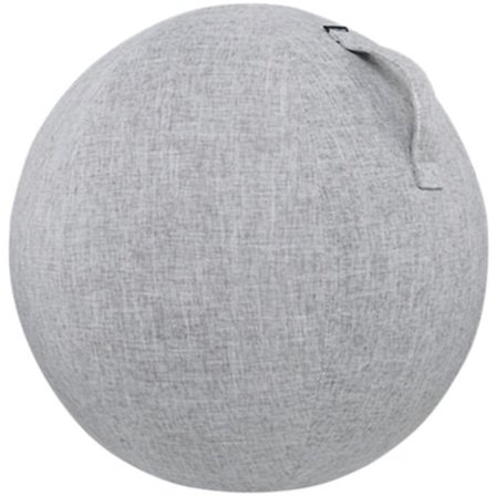 55cm/65cm/75cm Bomulds+Linned Yoga Bold Beskyttende Betræk Træningsbold Beskyttelseshud Wrap Tilbehør,Model:Grå55cm - Grå55cm