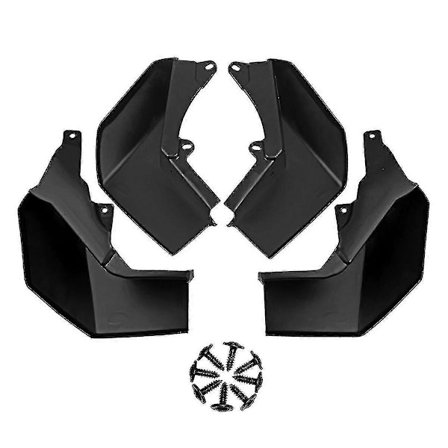 Sett foran og bak for Land Rover Discovery 4 2009-2016 Mud Flaps Skjermbeskyttere Mud Guards Sprutskjermer - WELLNGS