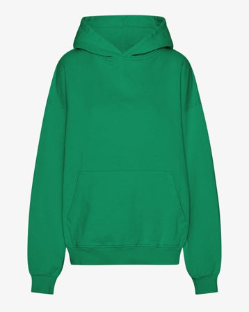 Organic Oversized Hood - Kelly Green