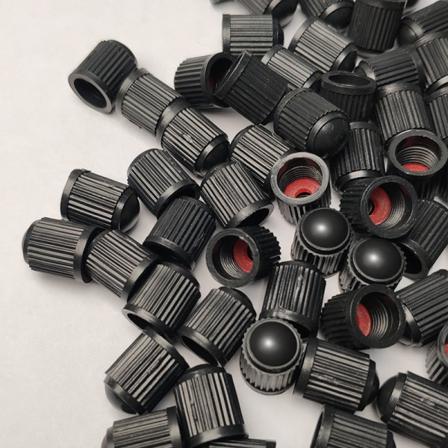 50 Pakk Plast Dekkventilhetter med Tetning for SUV Motorsykkel Lastebil