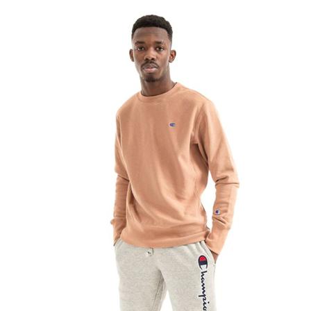 Champion Crewneck Sweatshirt Ms036 S , Bruin , Heren , Maat: M