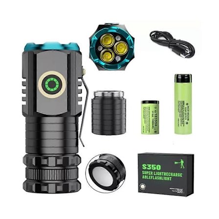 Blitron Lommelykt, Den Sterkeste Lommelykten I Verden, LED Super Lyssterk