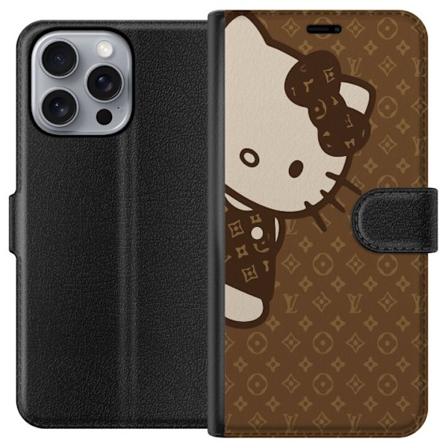 Apple iPhone 16 Pro Max Tegnebogsetui Hello Kitty - LV