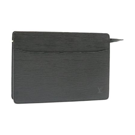 Louis Vuitton Vintage, Pre-Owned Man Cover Zwart, Heren, Maat:ONE Size