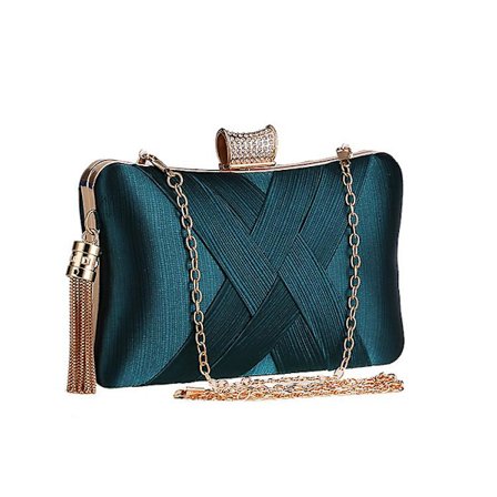 Naisten Iltapuku-Clutch-Laukut Silkki Party Käsilaukut Morsian Hää Sa