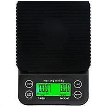Tippauskahvikausipaino Ajastimella Digitaalinen Keittiö LCD-Vaaka