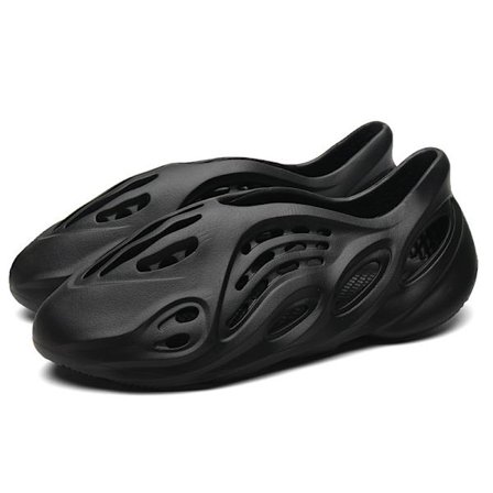 Stilige og komfortable skumtøfler for barn og voksne - lette, hurtigtørkende, sklisikre tresko for utendørs moro Størrelse 41