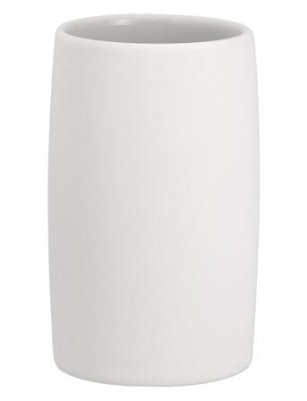 Tannbørsteh Mono Hvit Rubber Home Decoration Bathroom Interior Toothbrush Holder Hvit Södahl