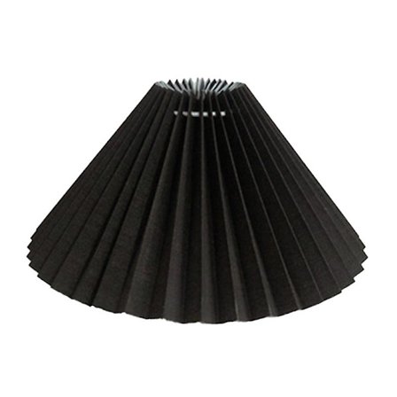 Plisserad Lampskärm E27 Ljusskydd Japansk Stil Tyg Bordslampa Takdekor