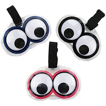 3 stk. Nye Søde Øjne Bagagemærker Kuffert Bagagemærker Rejsetilbehør Bagage Navnemærker