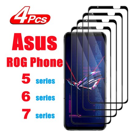 Härdat Glas För ASUS ROG Phone 5/5Pro 5/5s/5s Pro 5 Ultimate 6/6 Pro/ 6D/ 6D Ultimate 7/7Ultimate Skärmskydd Glasfilm