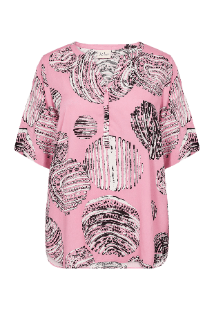 Wasabi Concept Wa-Medine 2 Blouse Blusar Dam Rosa +L