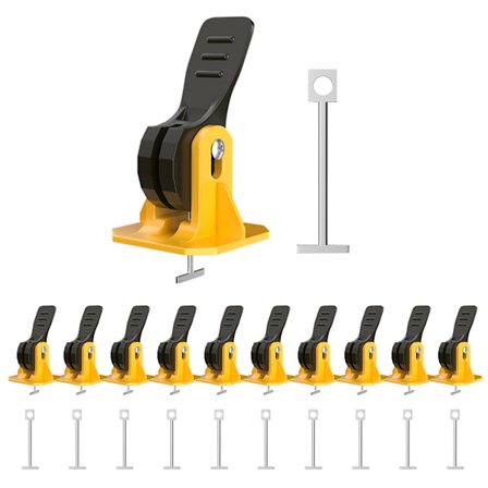 50 st Plast Nivelleringsdistanser för Golv- och Väggplattor