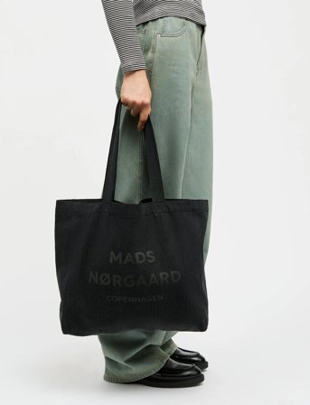 Mads Nørgaard Boutique Washed Athene Bag - Black - ONE SIZE