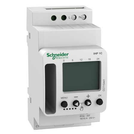 Schneider Electric CCT15441 Tidtaker 230 V, Strømbrytere & vegguttak