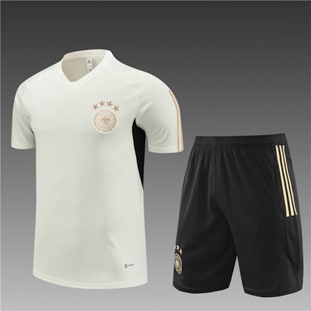 23-24 Ny säsong Tyskland Team Vuxen/barn kortärmad tröja white 24