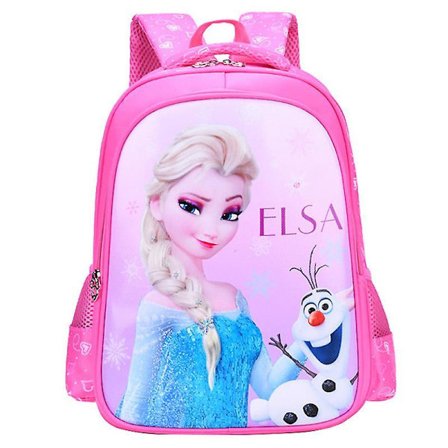 Kids Cartoon Character Backpack Kindergarten School Bag Rucksack