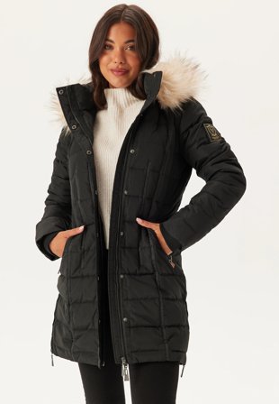 Chiara Forthi - Champoluc Down Jacket - Black/Beige - Kläder - - Bubbleroom Parajumper
