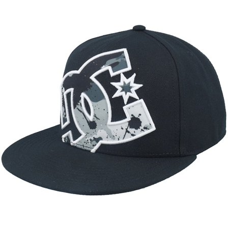 DC - Zwart snapback Cap - Dc Double That Cap Black Snapback @ Hatstore