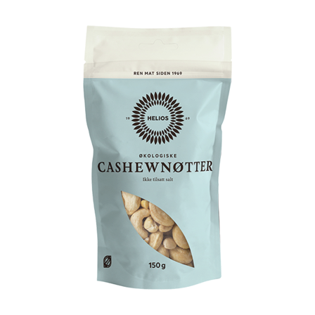 Helios Cashewnøtter, 150 g