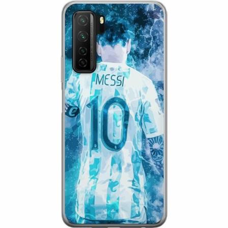 Huawei P40 Lite 5g Genomskinligt Skal Lionel Andrés Messi