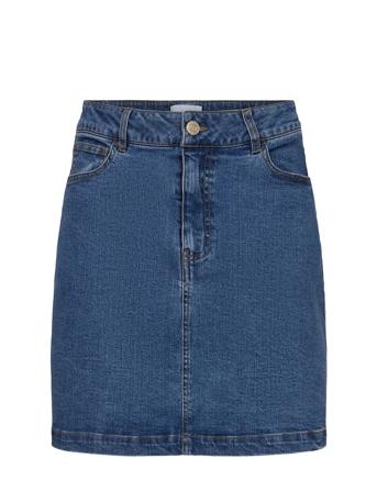 Nululu Short Denim Skirt Nümph Blue
